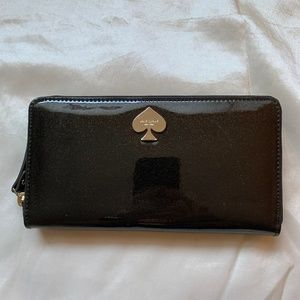 Kate Spade Lacey Wallet Patent Wallet-Excellent